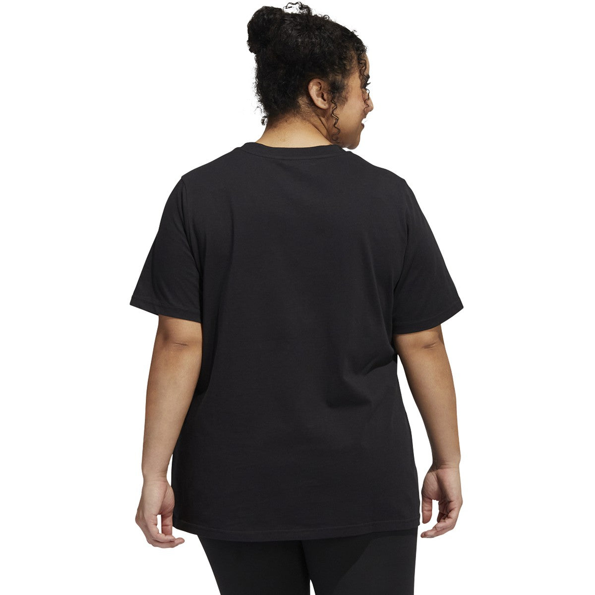 adidas Womens Plus Size Floral Graphic Tee