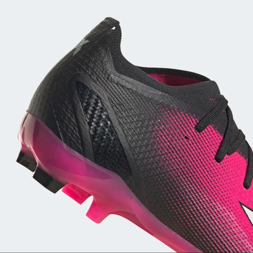 adidas x Speedportal.2 Firm Ground Adult Soccer Cleats in Pink and Black