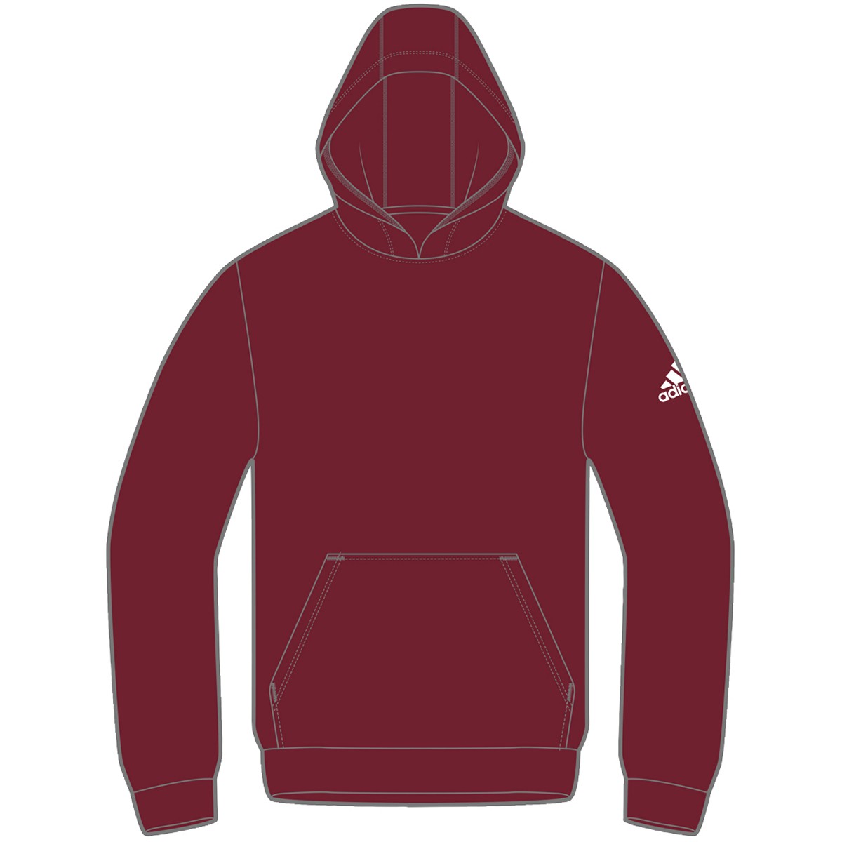 adidas Youth Fleece Hoodie