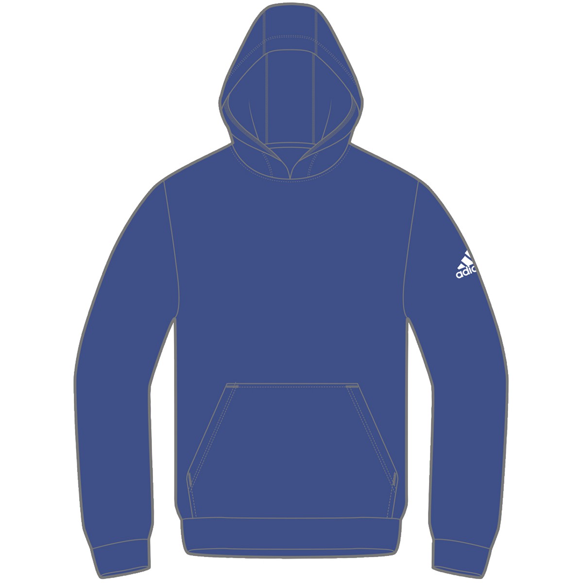 adidas Youth Fleece Hoodie