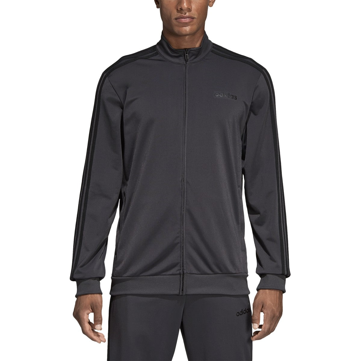 adidas Essentials 3-Stripes Tricot Track Jacket - Men's Casual
