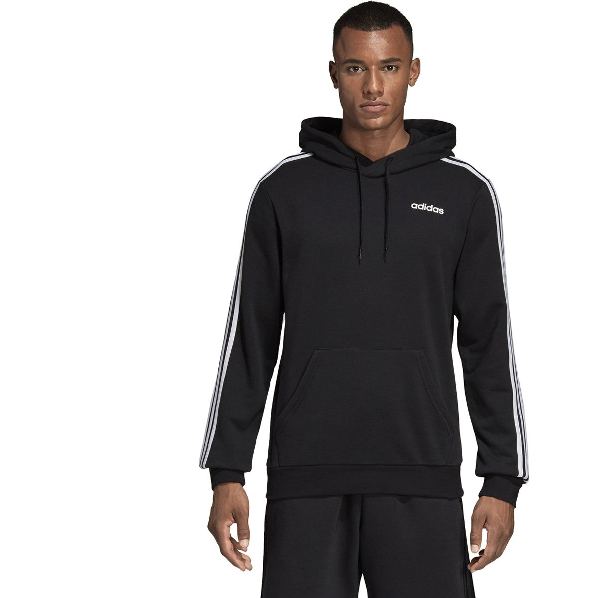 adidas Essential 3-Stripes Hoodie-Men's Training