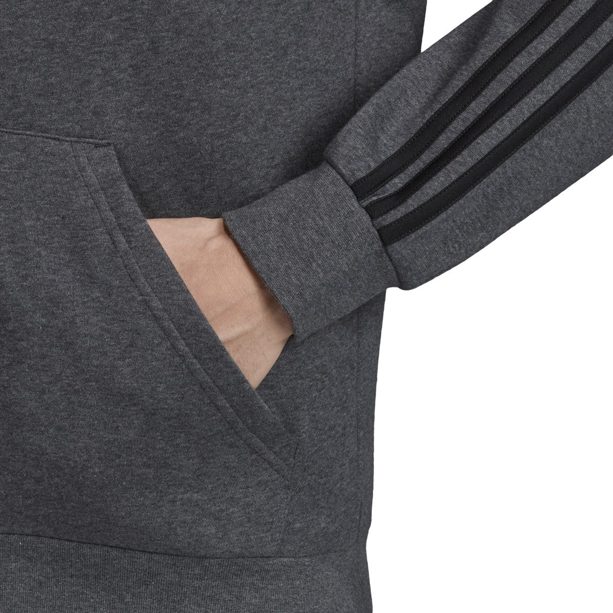 adidas Essentials 3-Stripes Fleece Hoodie - Men's Multi-Sport