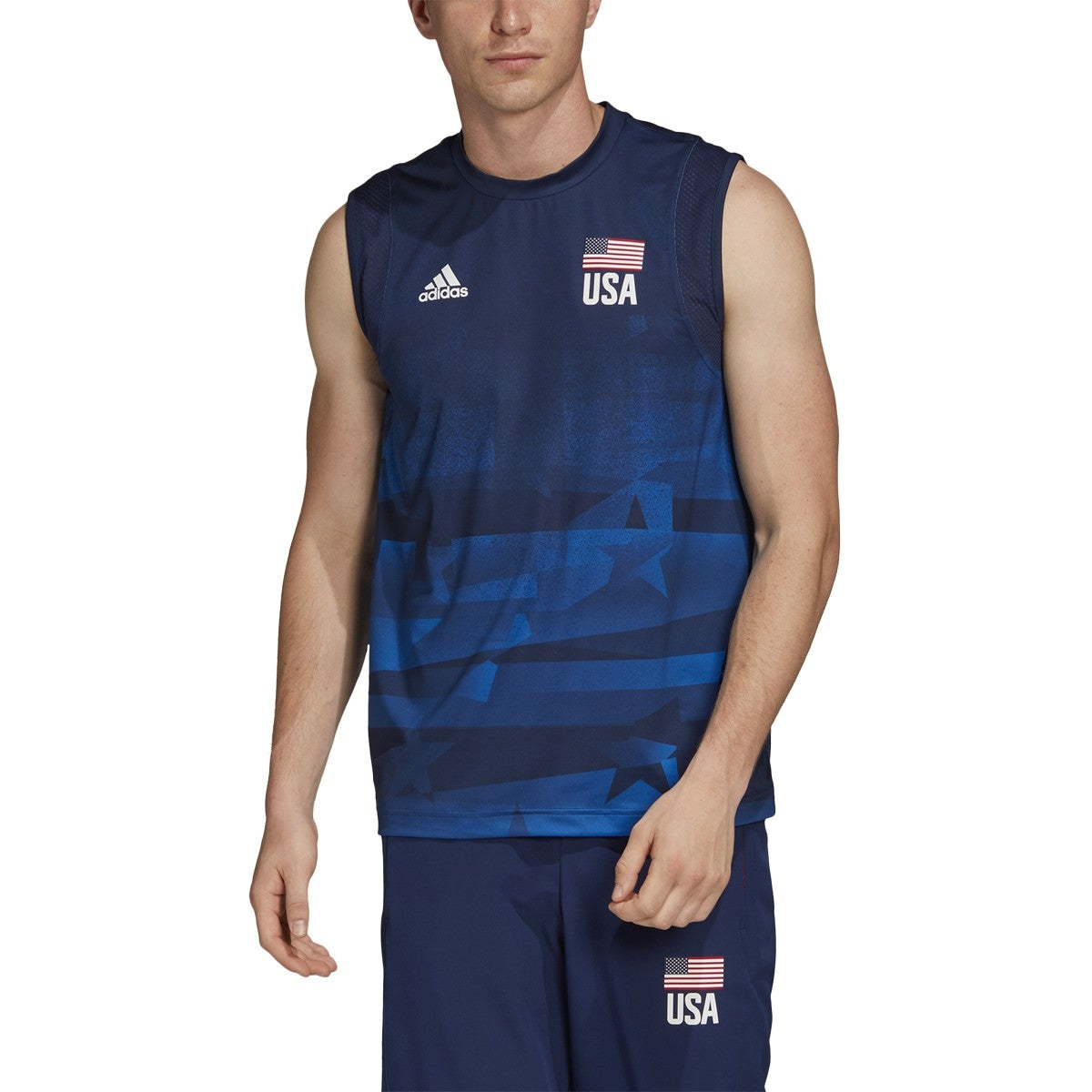 adidas USA Volleyball Primeblue Jersey - Men's Volleyball