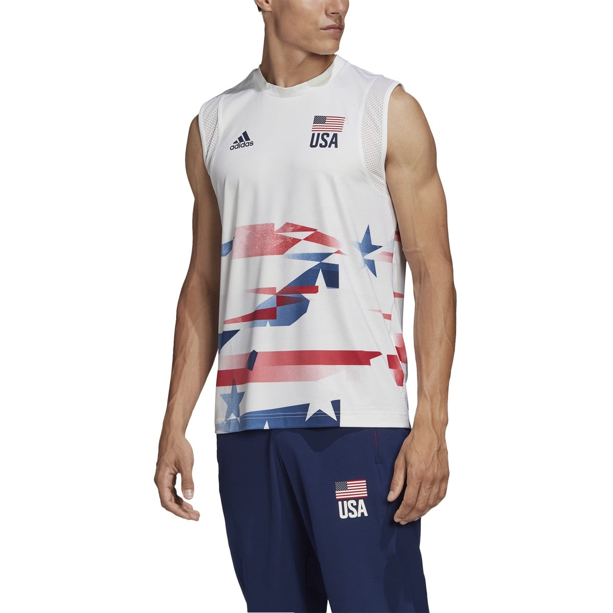 adidas USA Volleyball Primeblue Jersey - Men's Volleyball