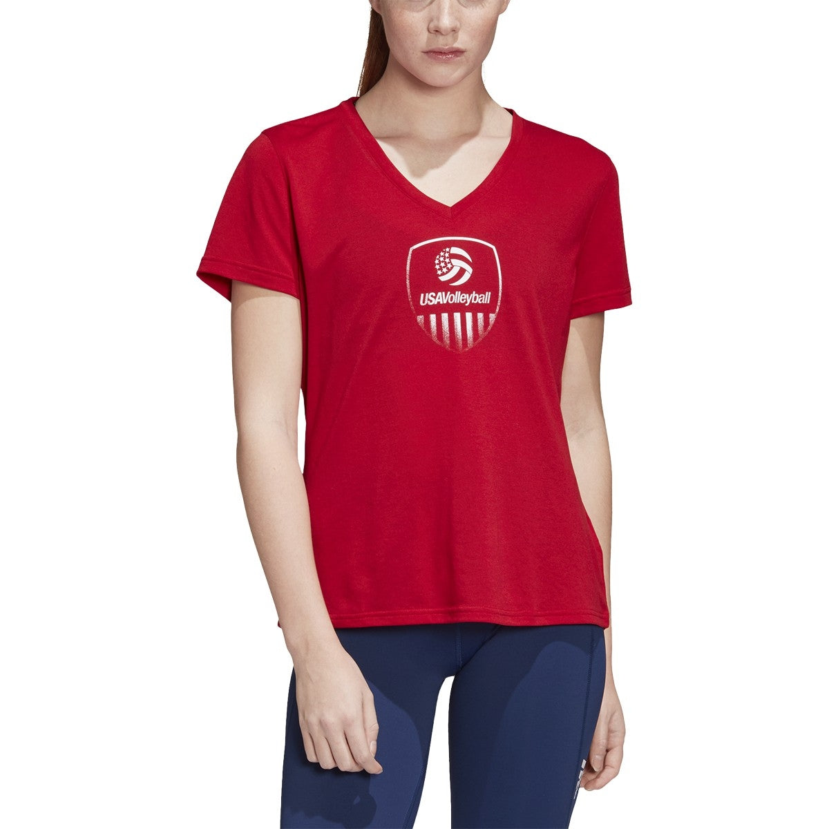 adidas USA Volleyball Tee - Women's Volleyball