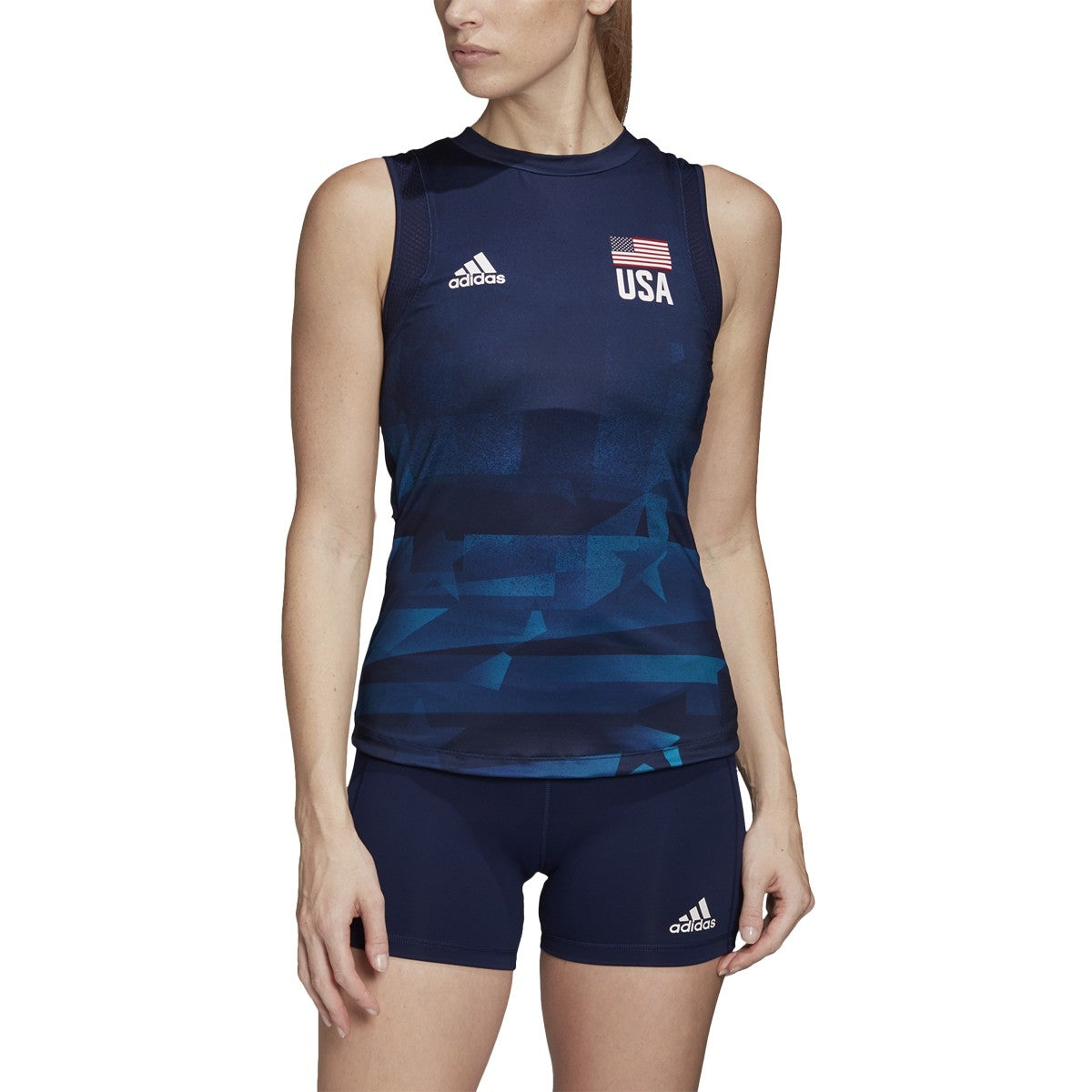 adidas USA Volleyball Primeblue Jersey - Women's Volleyball