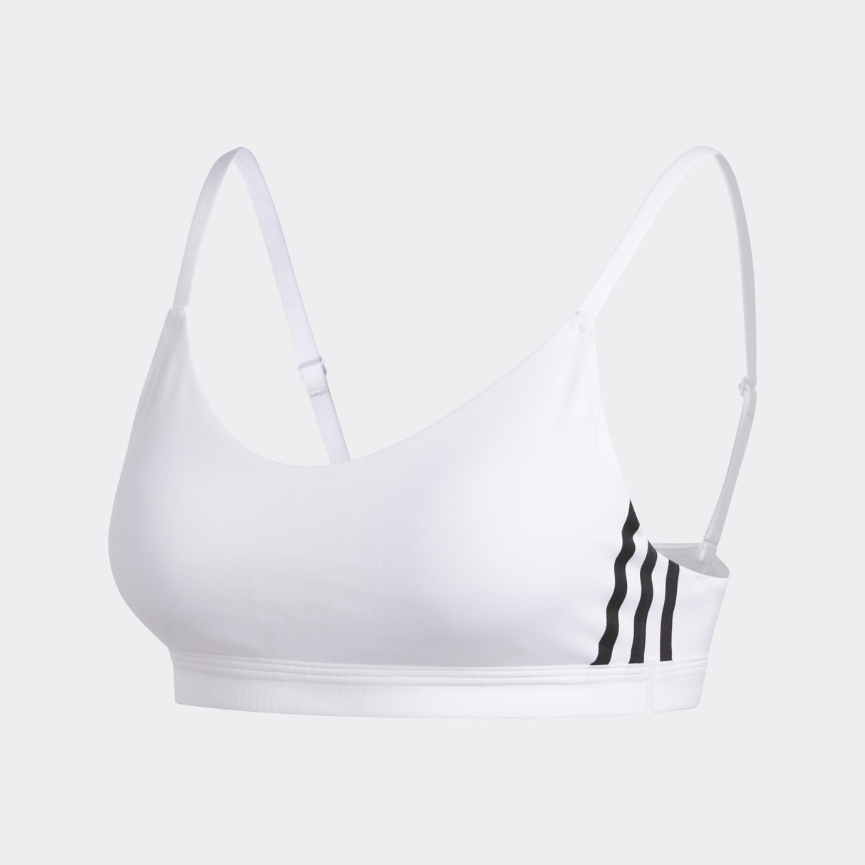 adidas All Me 3-Stripe Bra - Womens Training