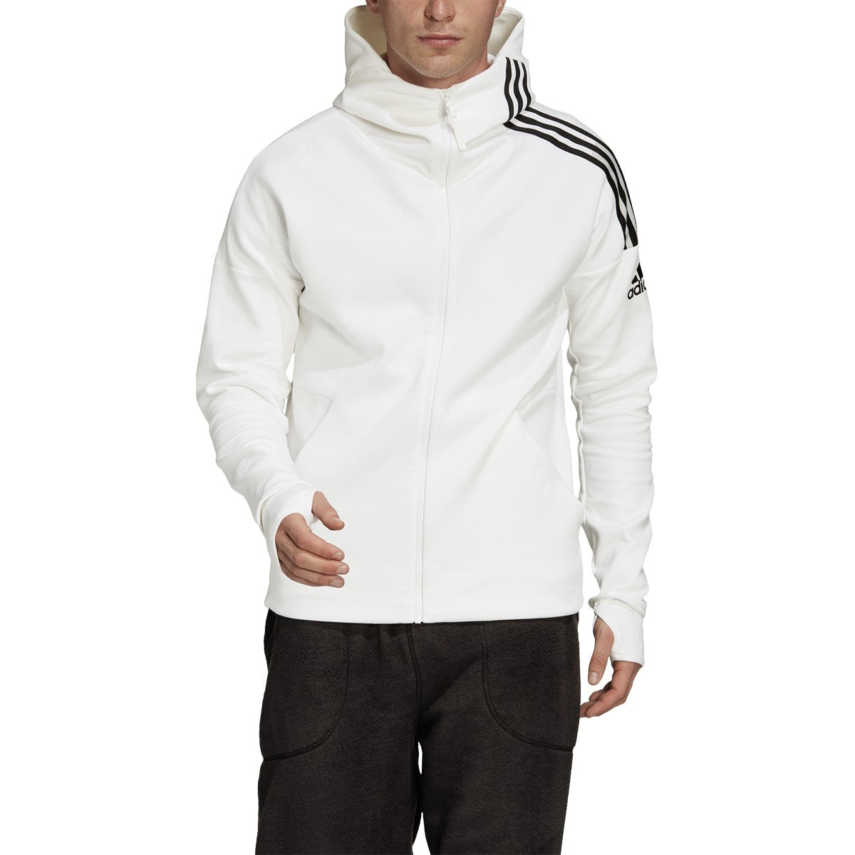 adidas Z.N.E. 3-Stripes Hoodie - Men's Casual