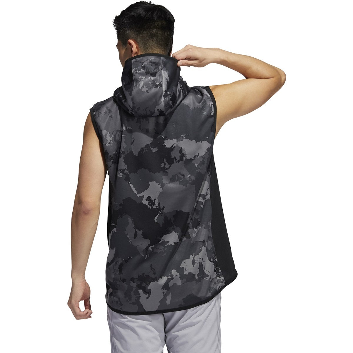 adidas Continent Camo City Sleeveless Hoodie - Men's Training