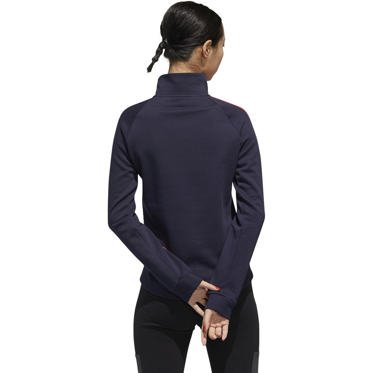 adidas Essentials 3-Stripes Fleece 1/4 Zip Jacket - Women's Casual