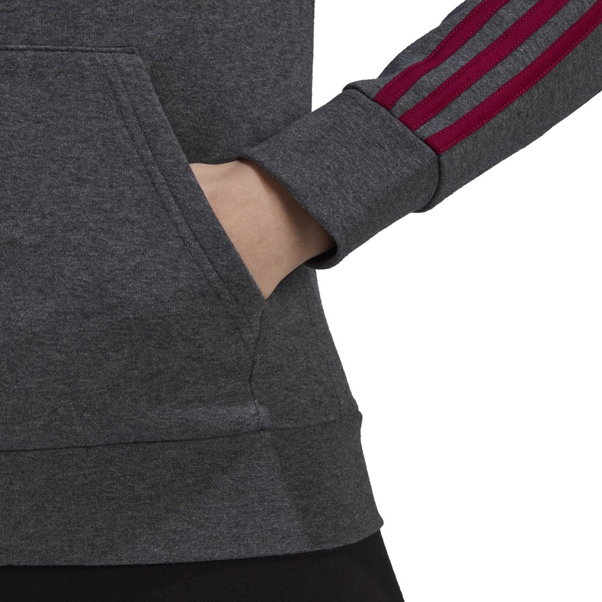 adidas Essentials 3-Stripes Fleece Hoodie - Women's Training