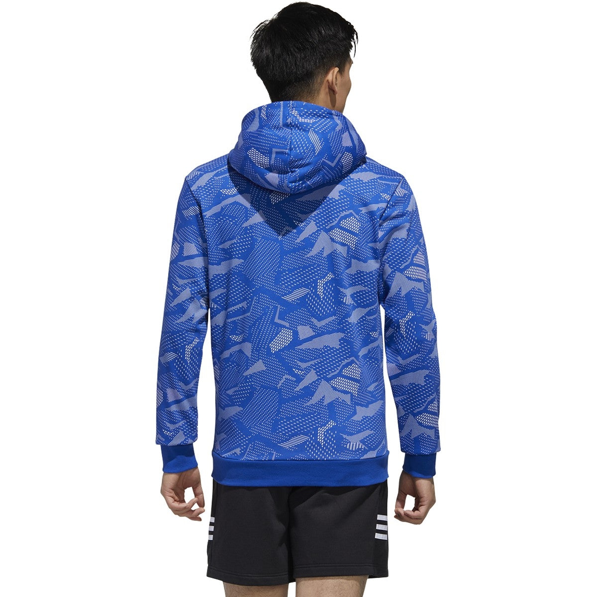 adidas Essentials Allover Print Hoodie - Men's Casual