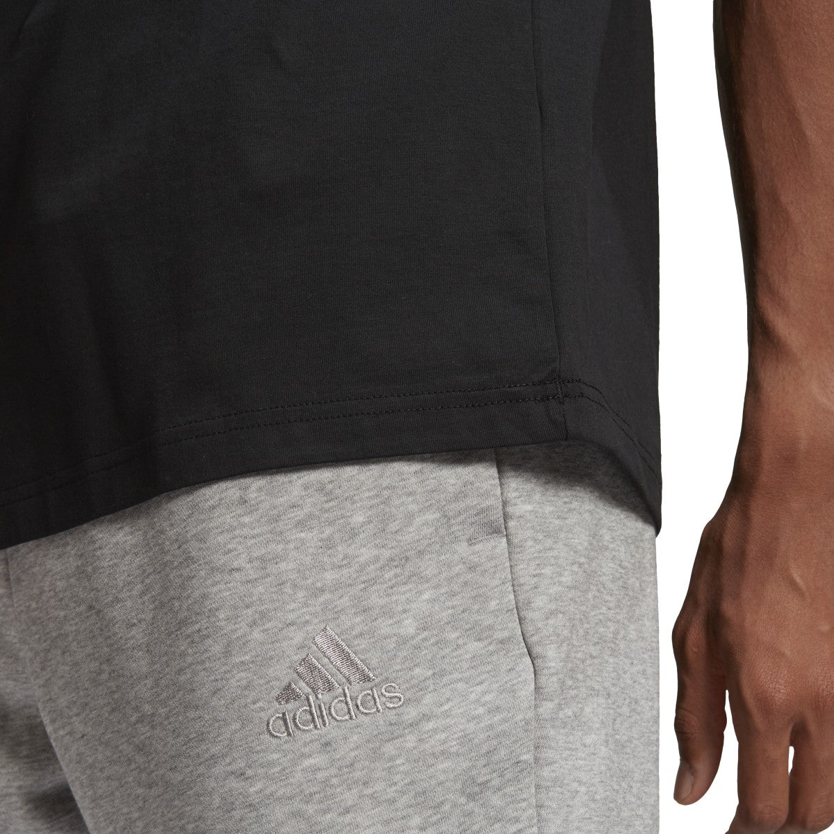 adidas Essentials Big Logo T-Shirt - Mens Casual