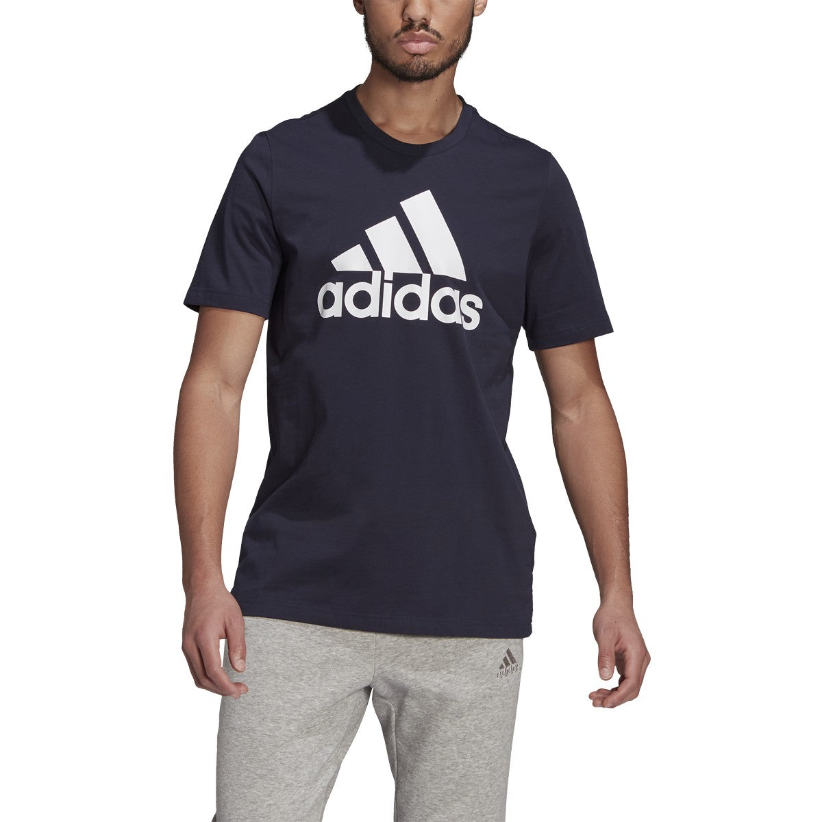 adidas Essentials Big Logo T-Shirt - Mens Casual