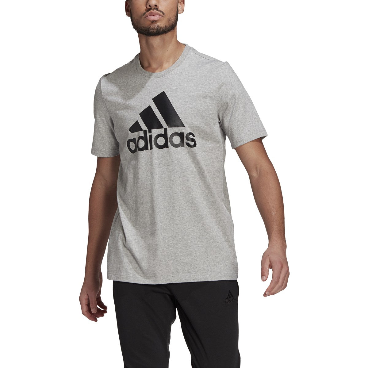 adidas Essentials Big Logo T-Shirt - Mens Casual