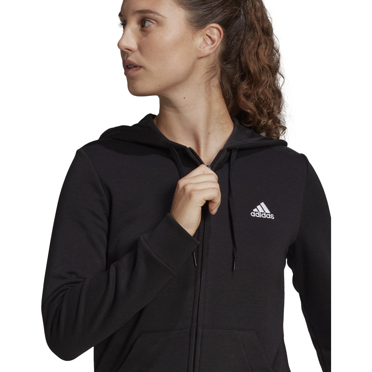 adidas Essentials Full-Zip Hoodie - Womens Casual