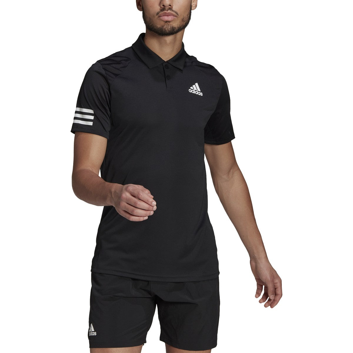 adidas Club 3-Stripe Polo Shirt - Mens Tennis