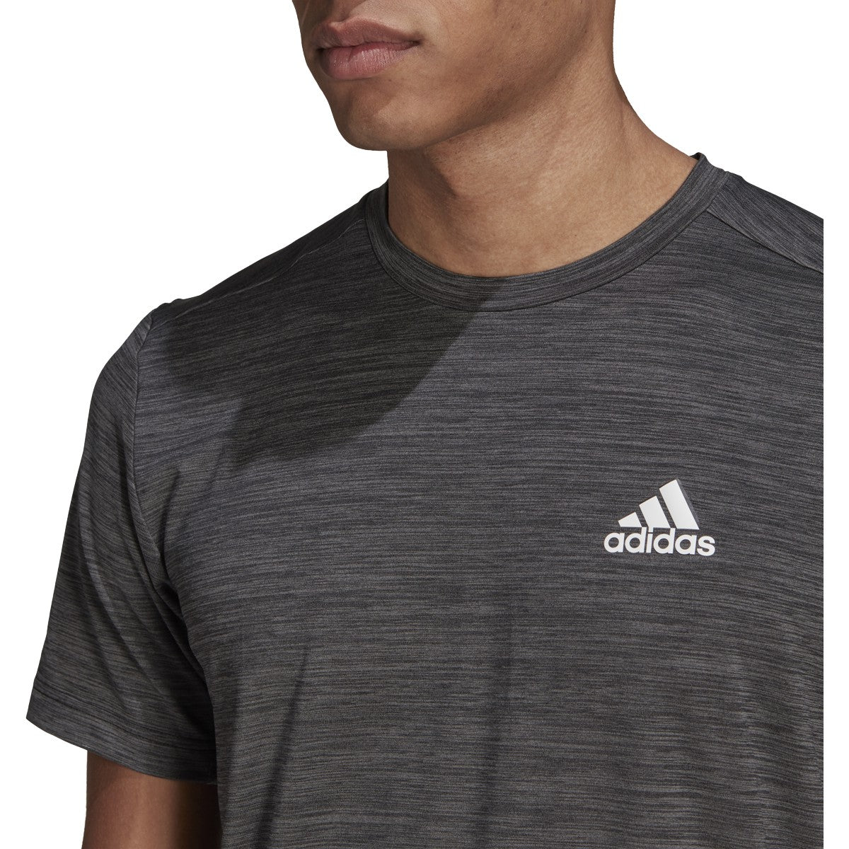 adidas Designed 2 Move Heather Stretch T-Shirt - Mens Training