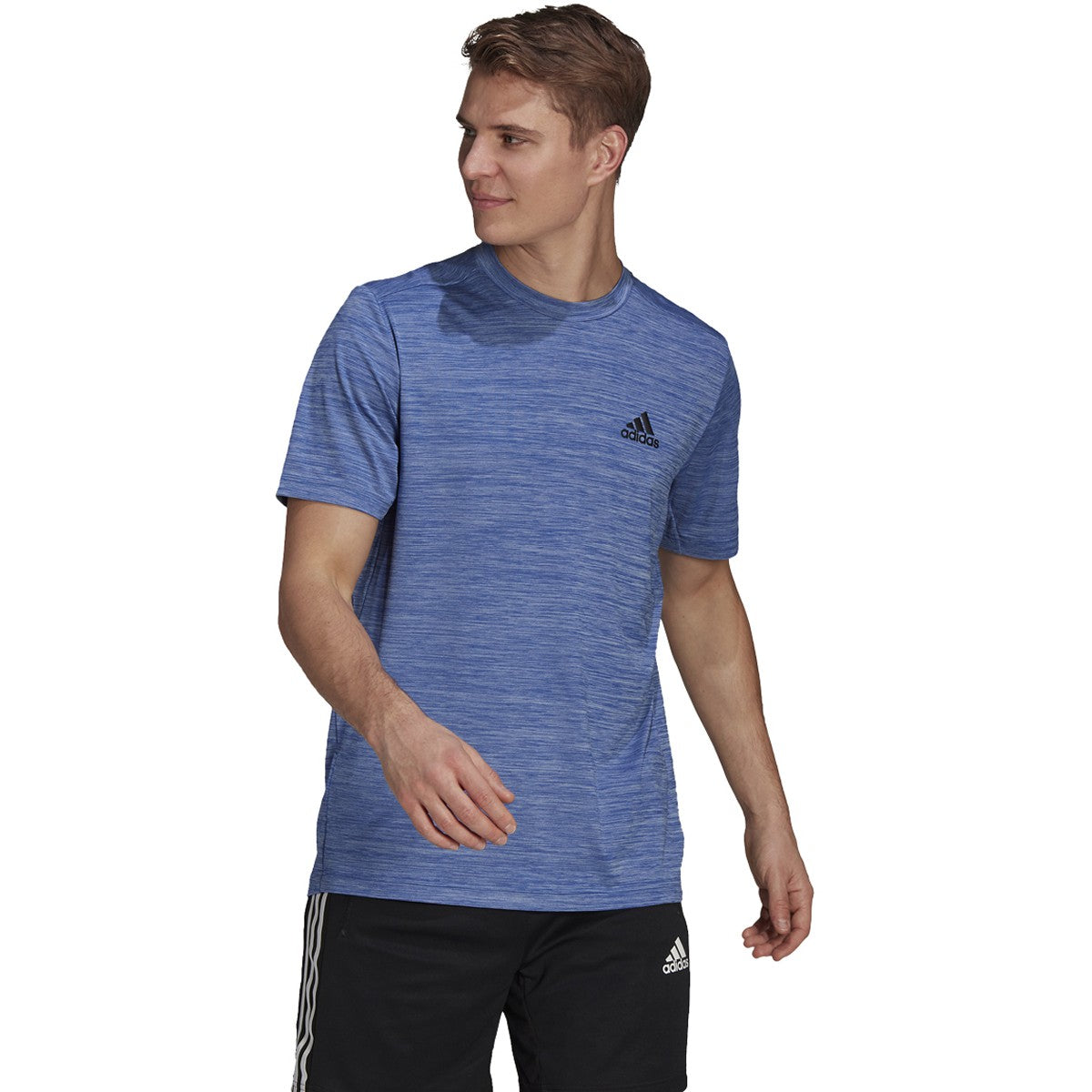 adidas Designed 2 Move Heather Stretch T-Shirt - Mens Training