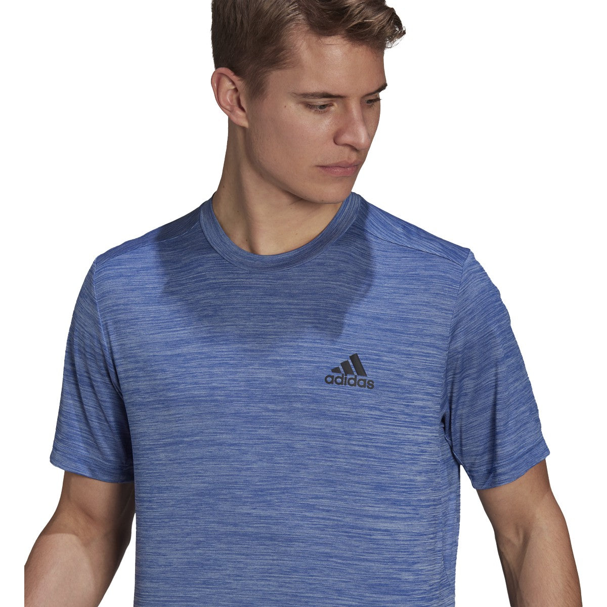 adidas Designed 2 Move Heather Stretch T-Shirt - Mens Training