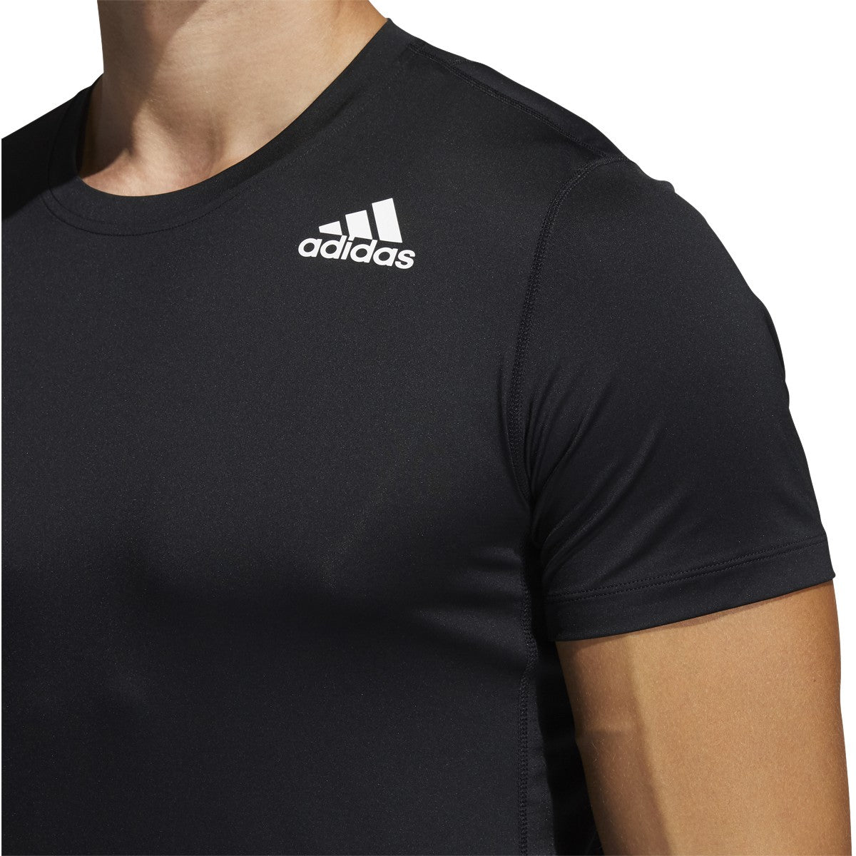 adidas Techfit Fitted Short Sleeve Top - Mens Training