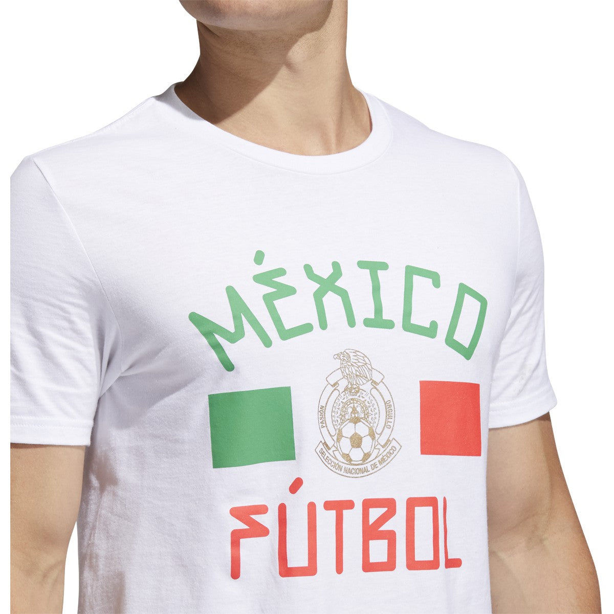 adidas Mexico Futbol Amplifier Tee - Mens Soccer