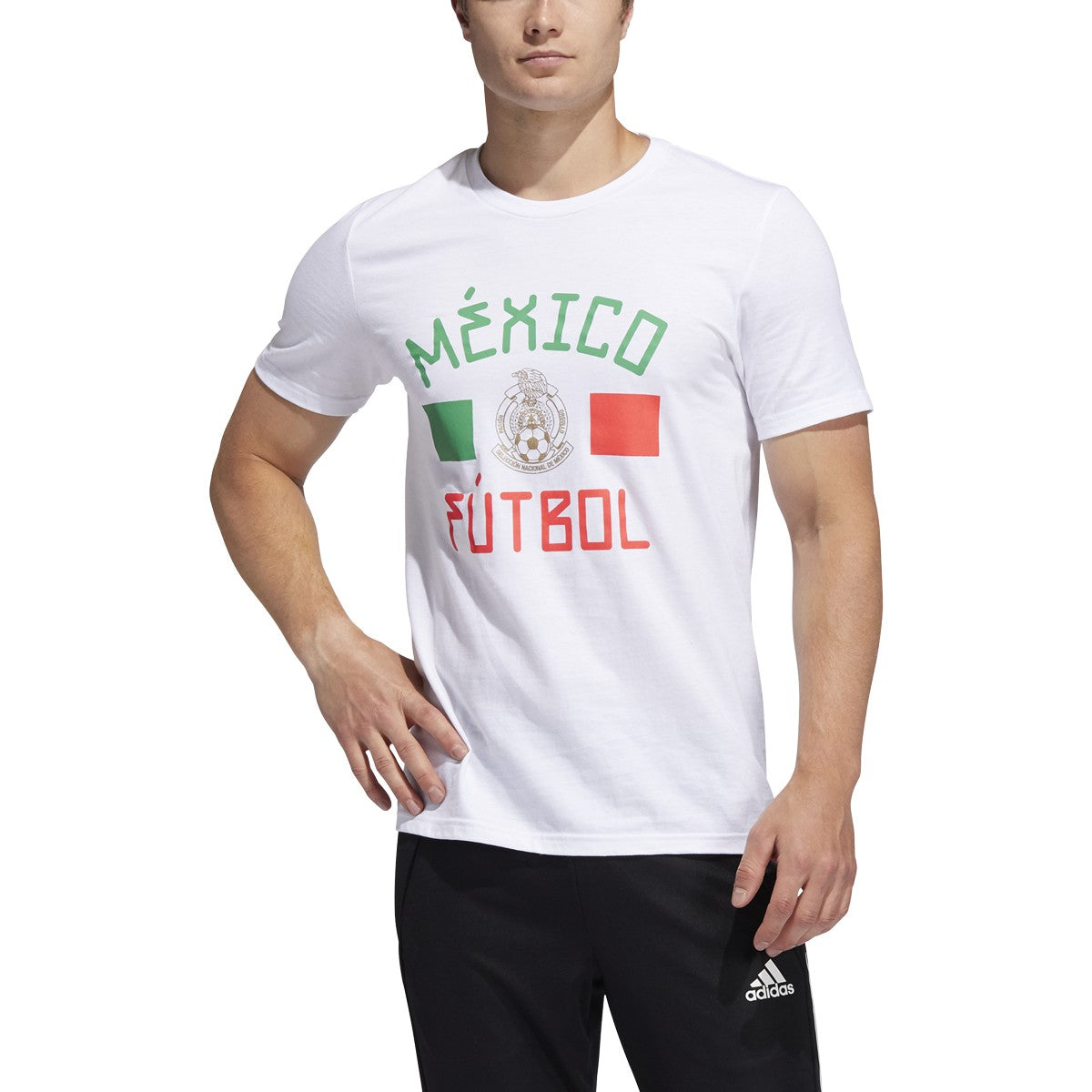 adidas Mexico Futbol Amplifier Tee - Mens Soccer