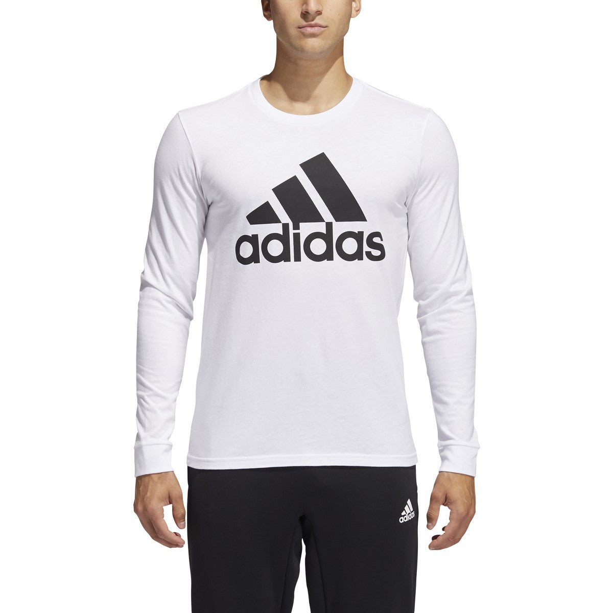 adidas Badge of Sport Longsleeve Tee - Mens Multi-Sport