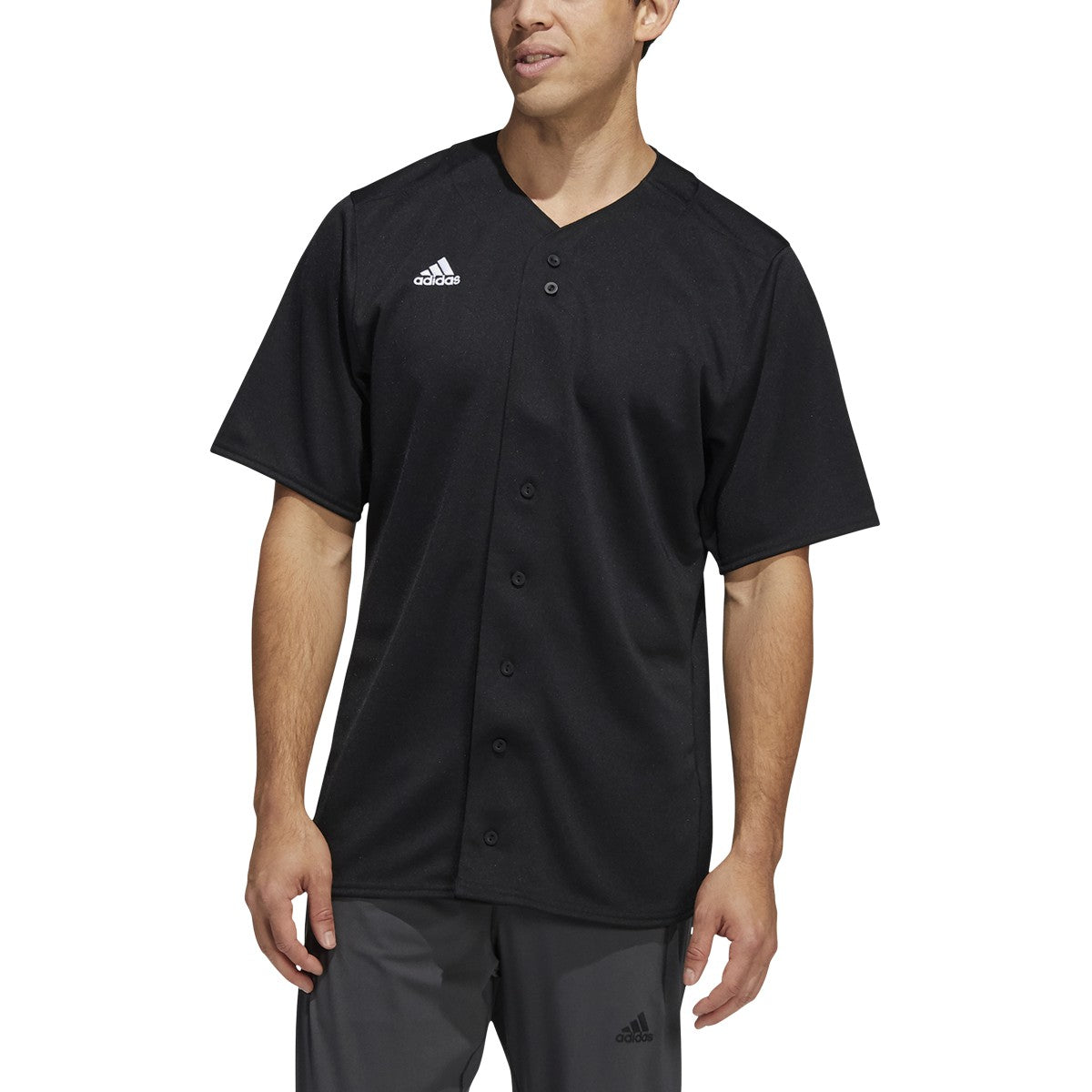 adidas Icon Pro Full Button Jersey - Mens Baseball