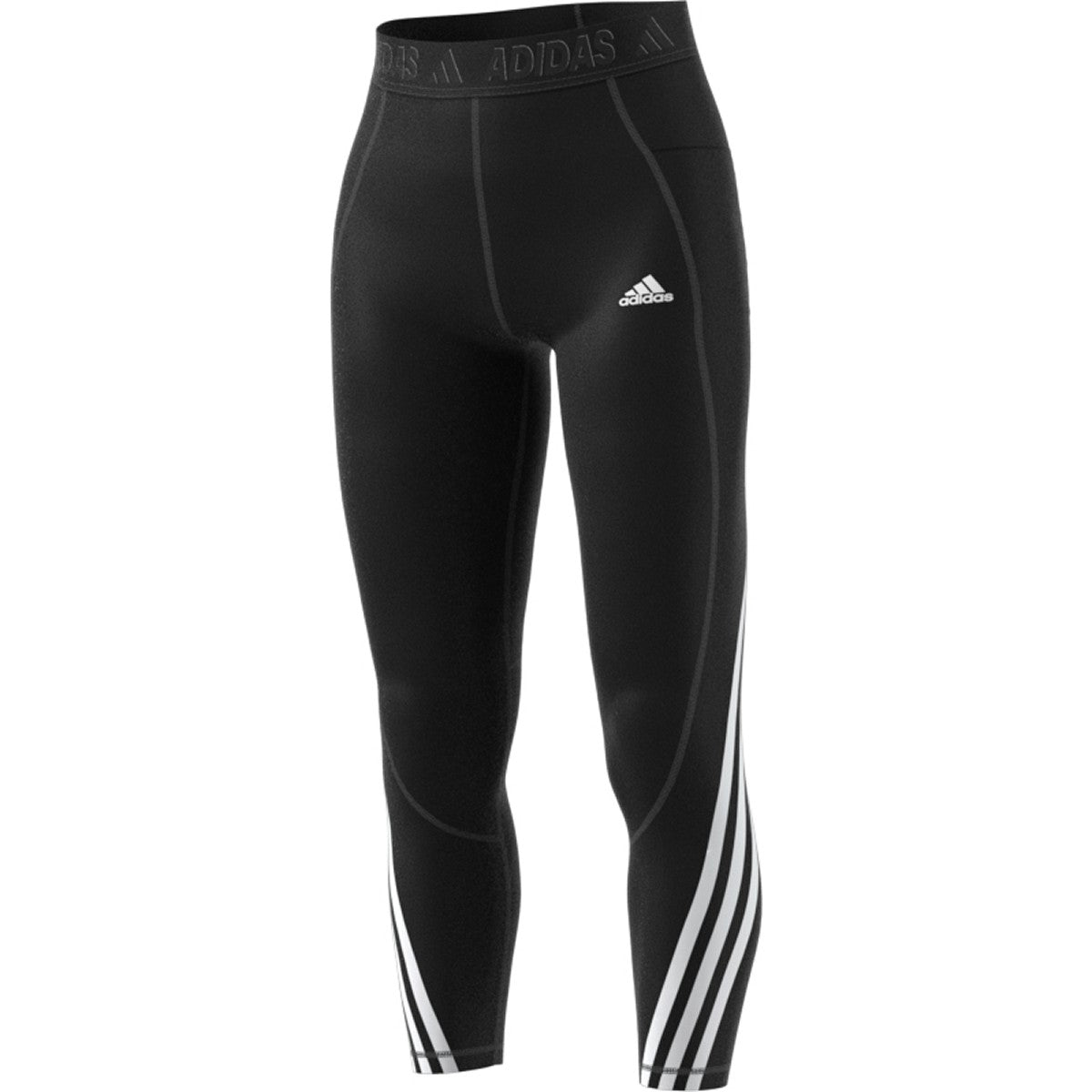 adidas Techfit 3-Stripe Long Tights - Womens Training