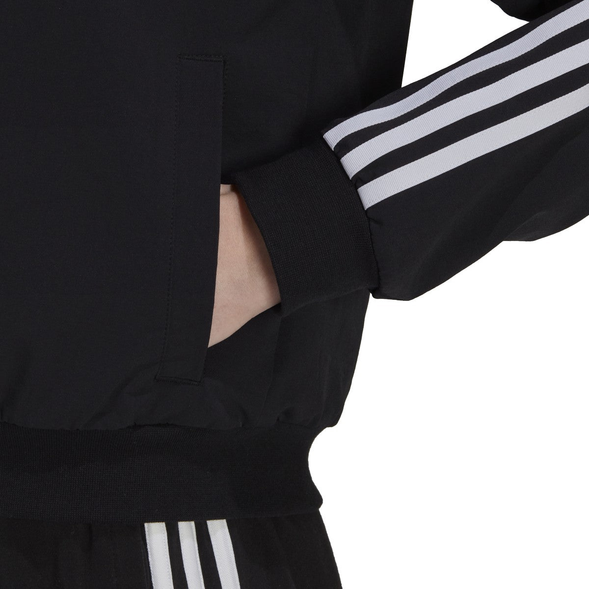 adidas Essentials 3-Stripes Woven Track Top - Womens Casual