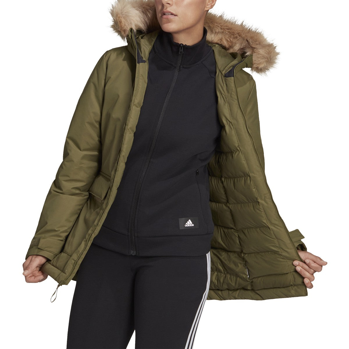 adidas Hooded Parka - Womens Outdoor