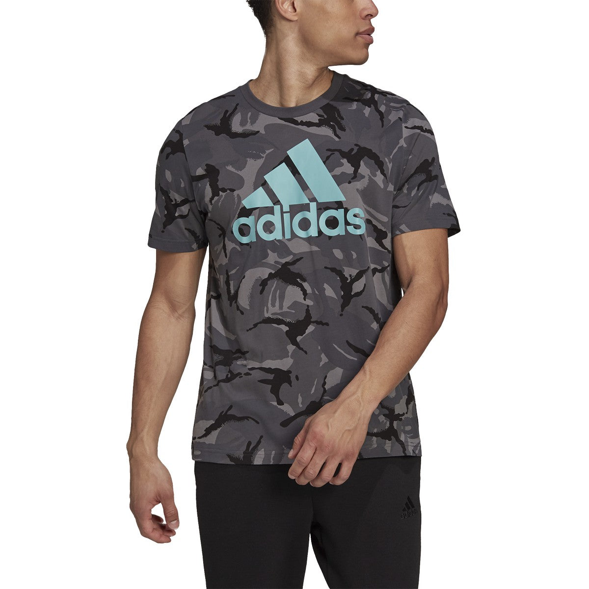 adidas Essentials Camouflage Tee - Mens Casual