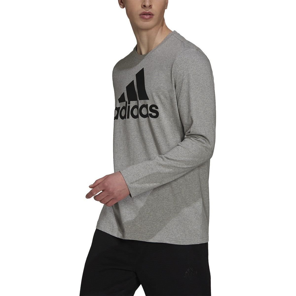 adidas Essentials Long Sleeve Tee Shirt - Mens Casual
