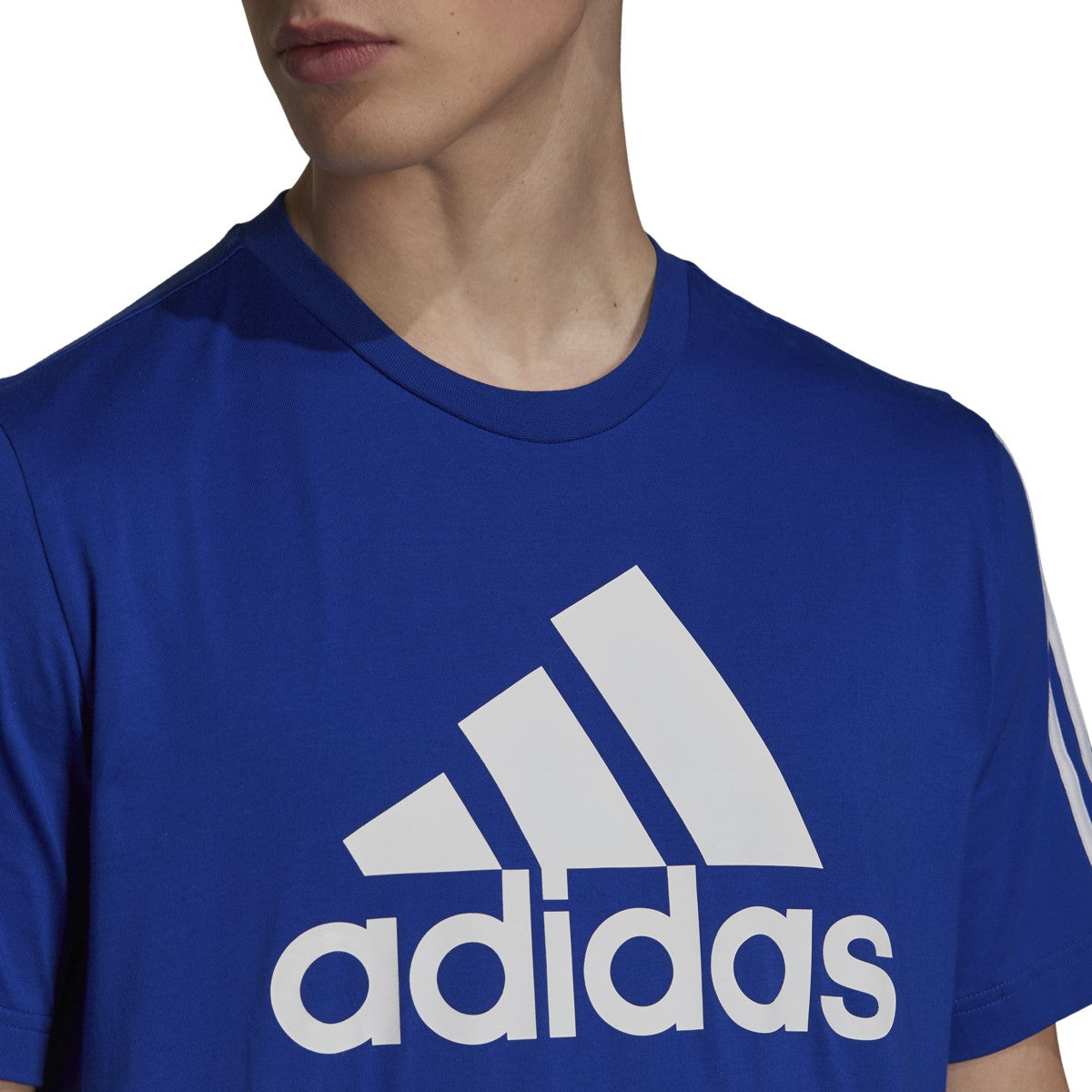 adidas Essentials Colorblock Tee - Mens Casual