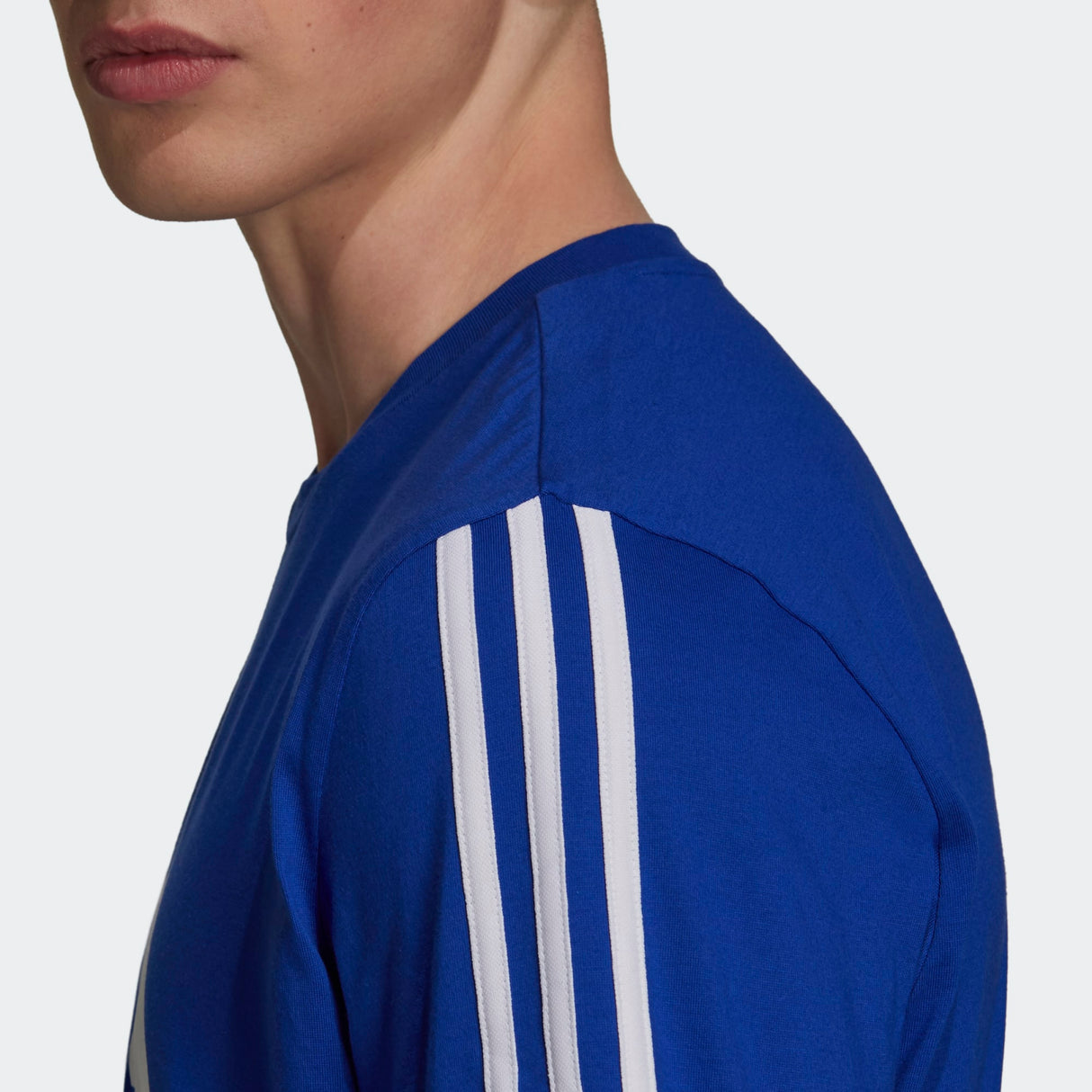 adidas Essentials Colorblock Tee - Mens Casual