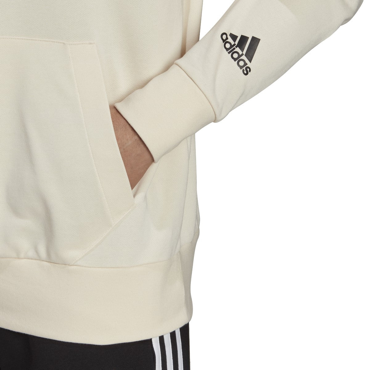 adidas Essentials Relaxed Fit Logo Hoodie - Mens Casual