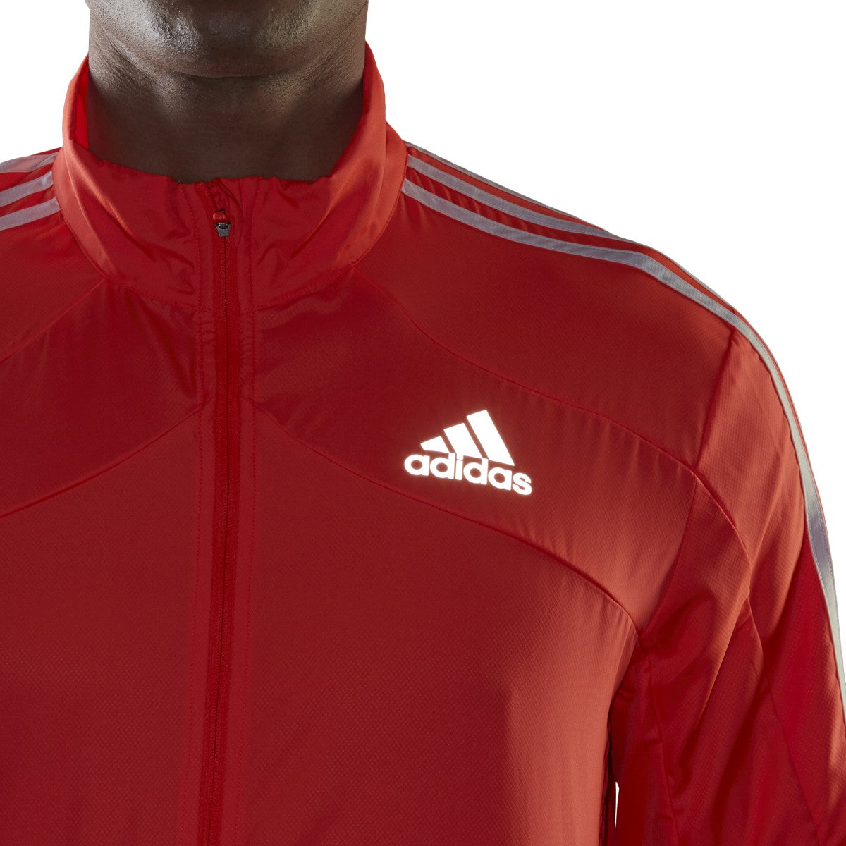 adidas Marathon 3-Stripe Jacket - Mens Running