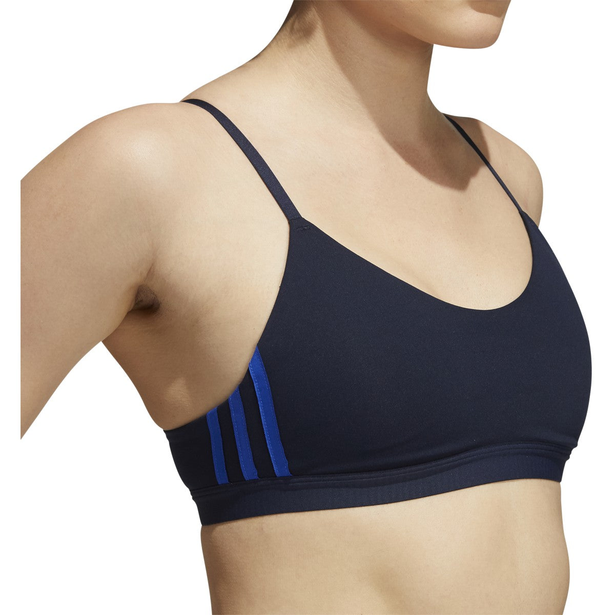 adidas All Me 3-Stripe Bra - Womens Training