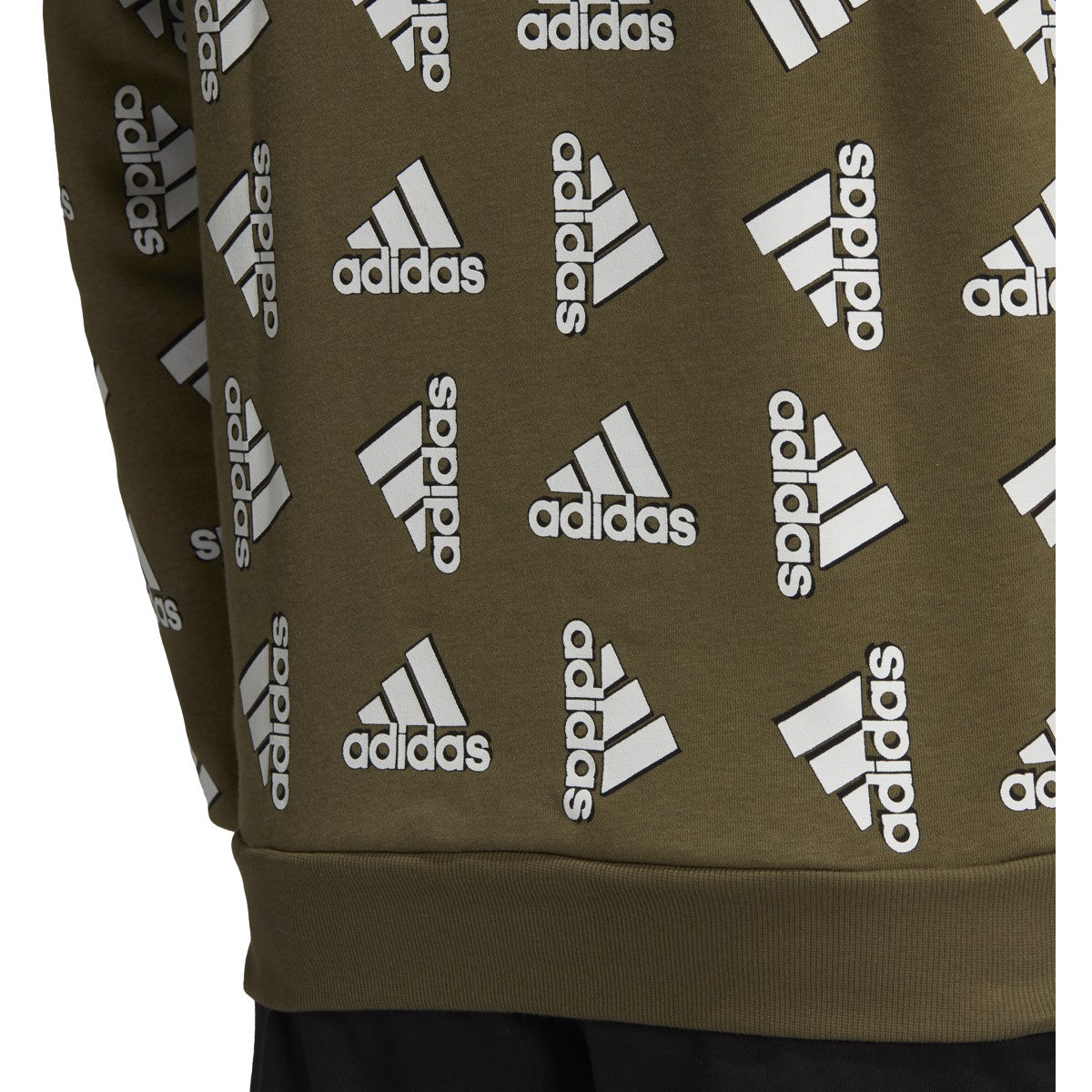 adidas All Over Print Fleece Hoodie - Mens Casual