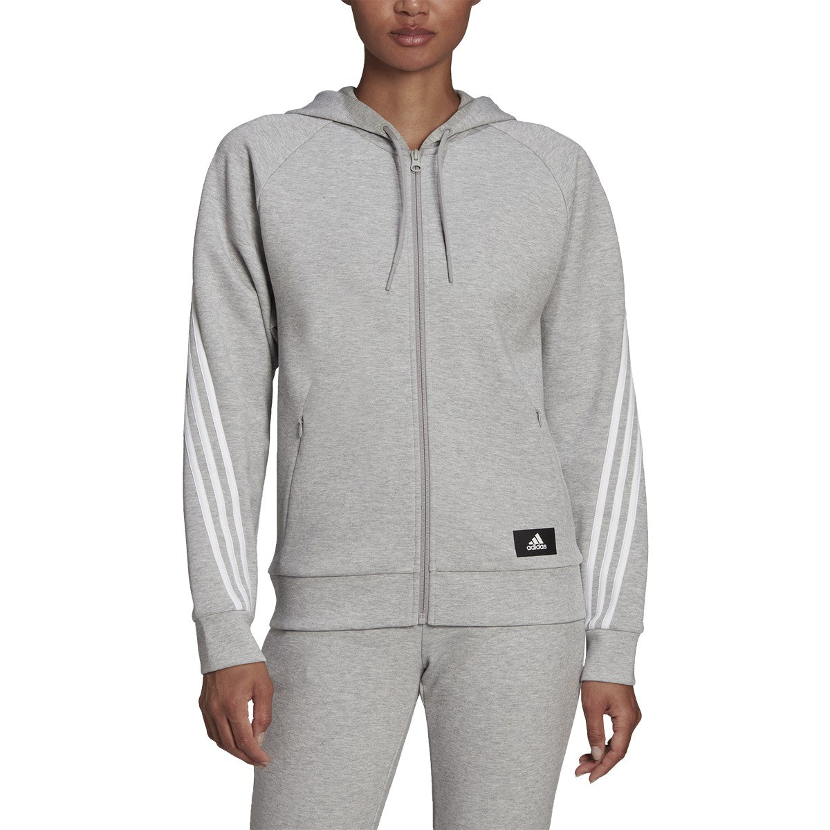 adidas Sportswear Future Icons 3-Stripe Hooded Track Top - Womens Casual