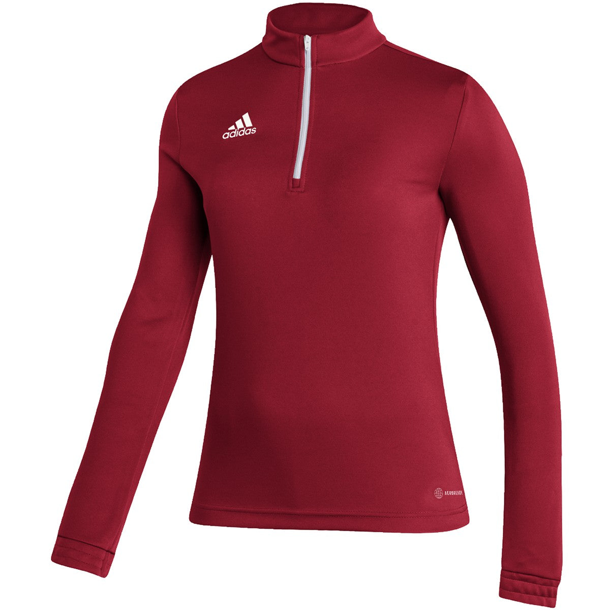 adidas Entrada 22 Womens Soccer Quarter Zip Training Shirt