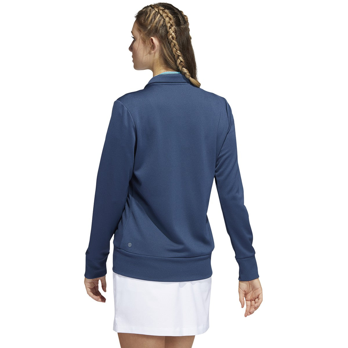 adidas Textured Full Zip Jacket - Womens Golf