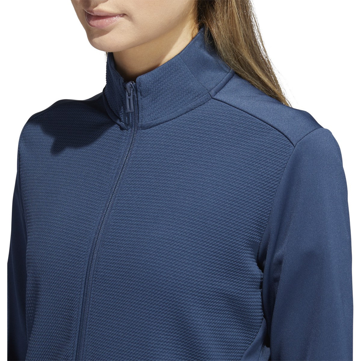 adidas Textured Full Zip Jacket - Womens Golf