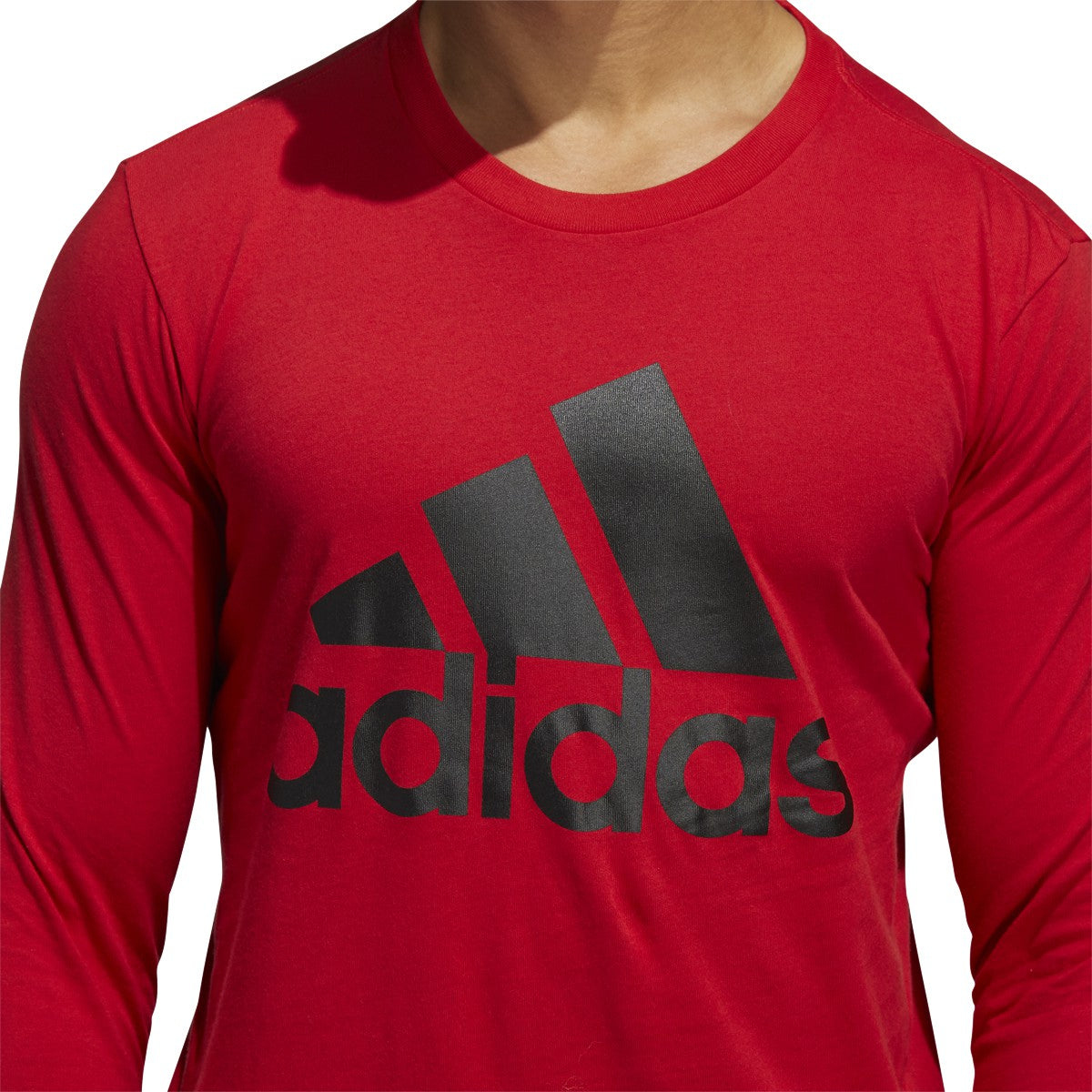 adidas Badge of Sport Longsleeve Tee - Mens Multi-Sport