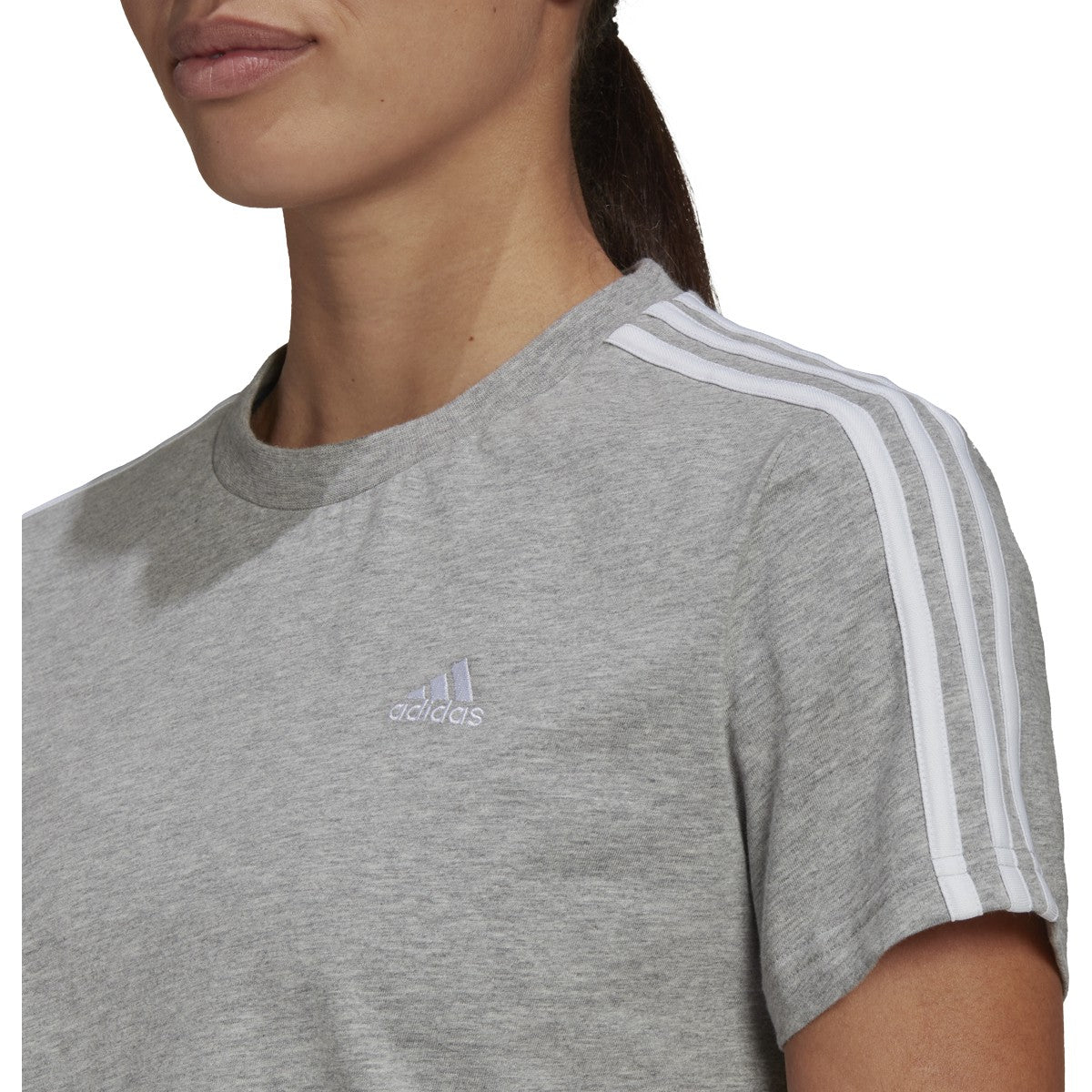 adidas Essentials Loose Crop T-Shirt - Womens Casual