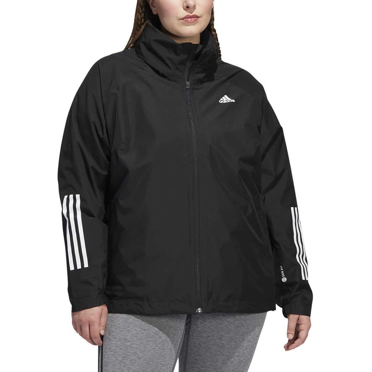 adidas Basic Rain.Rdy Jacket Plus Size - Womens Outdoor