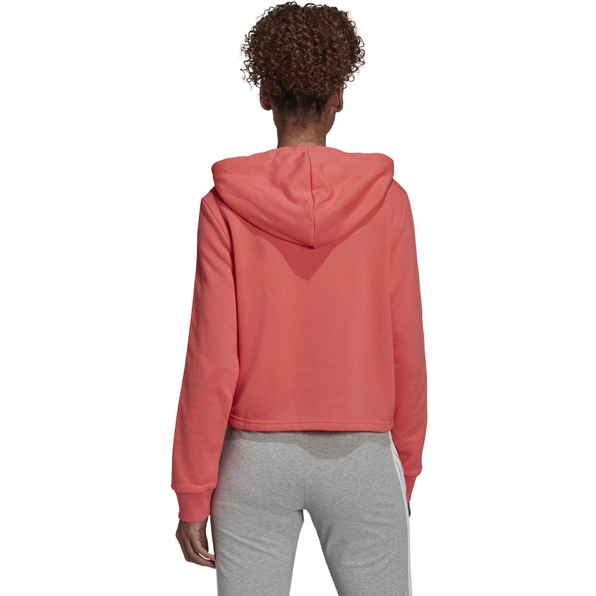 adidas Essentials Crop Hoodie - Womens Casual