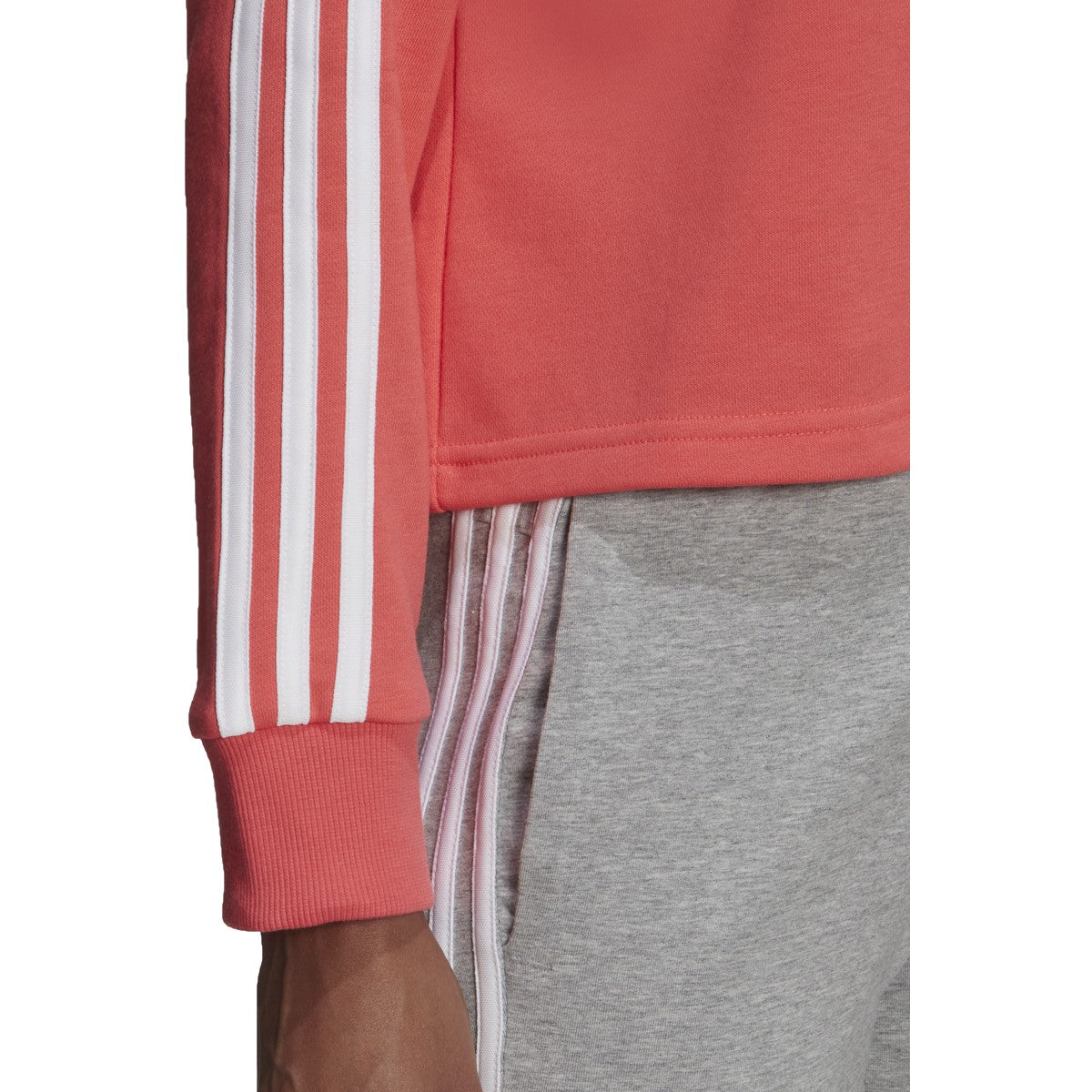 adidas Essentials Crop Hoodie - Womens Casual